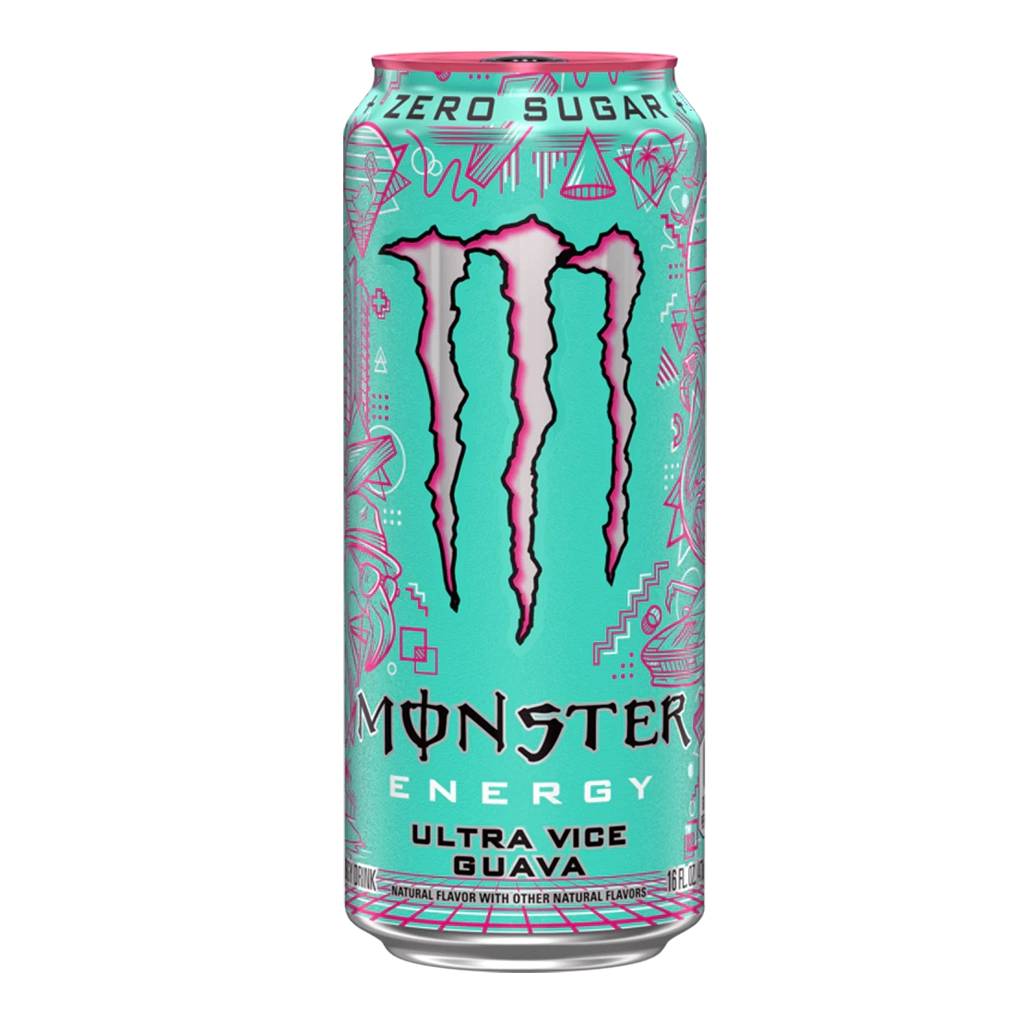 Monster Energy Ultra Vice Guava 473ml - Energieblikjes.nl