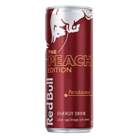 Red Bull Peach Edition Energiedrank met Perziksmaak 250ml
