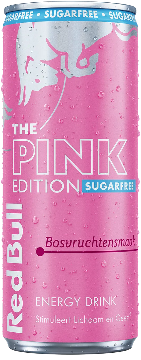 Red Bull Pink Edition Suikervrij