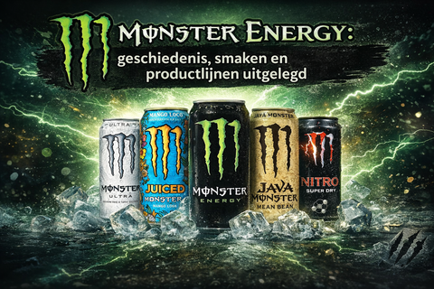 Monster Energy: geschiedenis, smaken en productlijnen uitgelegd