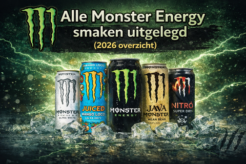 Alle Monster Energy smaken uitgelegd
