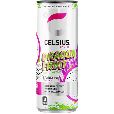 Celsius Dragon Fruit 355ml