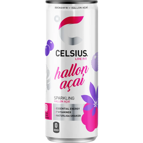 Celsius Hallon Acai 355ml