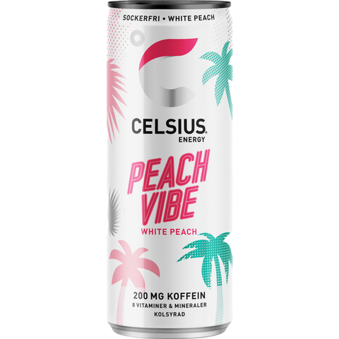 Celsius Peach Vibe 355ml