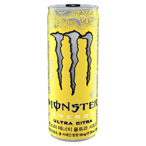 Monster Energy Ultra Citron 355ml energiedrank blik