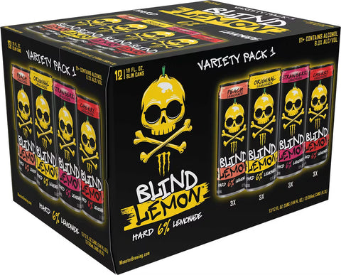 Monster Energy Blind Lemon Variety Pack 1 (12 x 355ml)