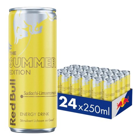 Red Bull Summer Edition Sudachi-Limoensmaak (24x 250ml)