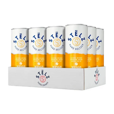 Stelz Hard Seltzer Mango (12x 250ml)