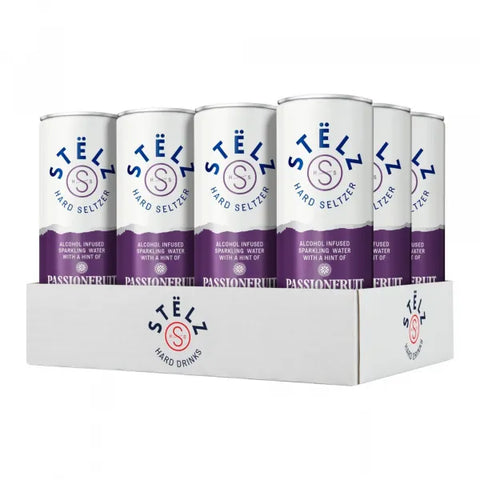 Stelz Hard Seltzer Passionfruit (12x 250ml)