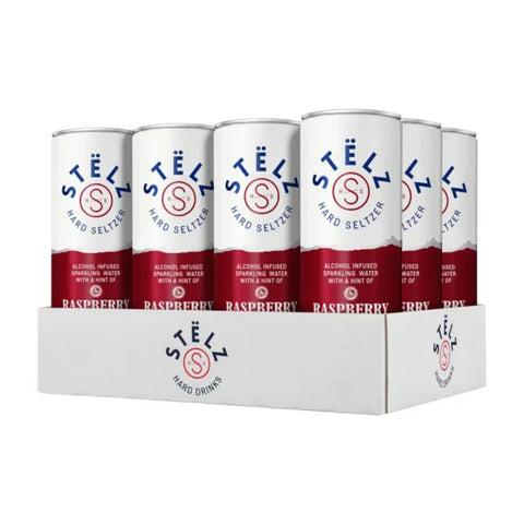 Stelz Hard Seltzer Raspberry (12x 250ml)