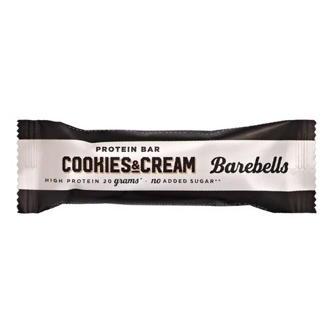 barebells protein bar cookies and cream 55g eiwitreep