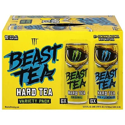 Monster Energy Beast Tea Variety Pack (12 x 355ml)