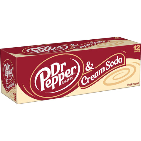 Dr. Pepper Cream Soda (12 pack)