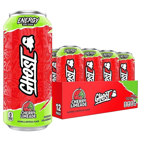 Ghost Energy Cherry Limeade (12 x 500ml)