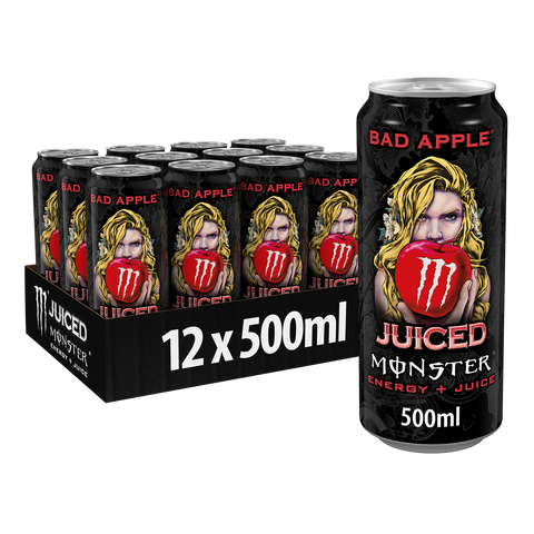 Monster Energy Juiced Bad Apple (12 x 500ml)