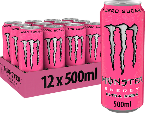 Monster Energy Ultra Rosa (12 x 500ml)