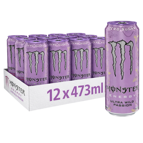Monster Energy Ultra Wild Passion (12 x 473ml)