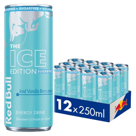 Red Bull Ice Edition Sugar Free (12 x 250ml)
