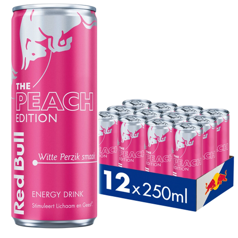 Red Bull Peach Edition (12 x 250ml)