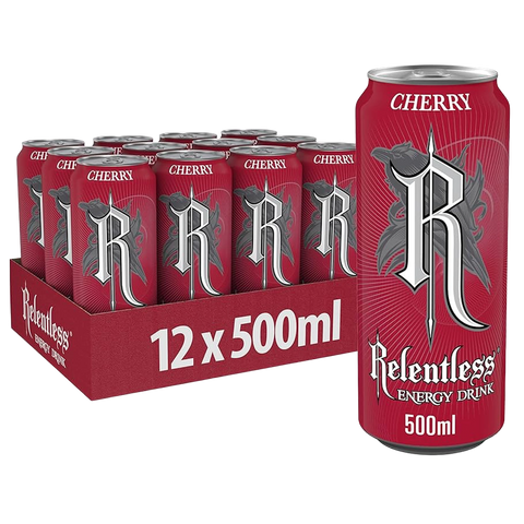Relentless Cherry (12 x 500ml)