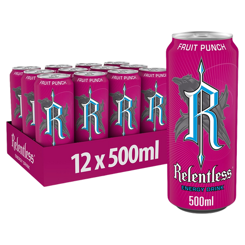 Relentless Fruit Punch (12 x 500ml)